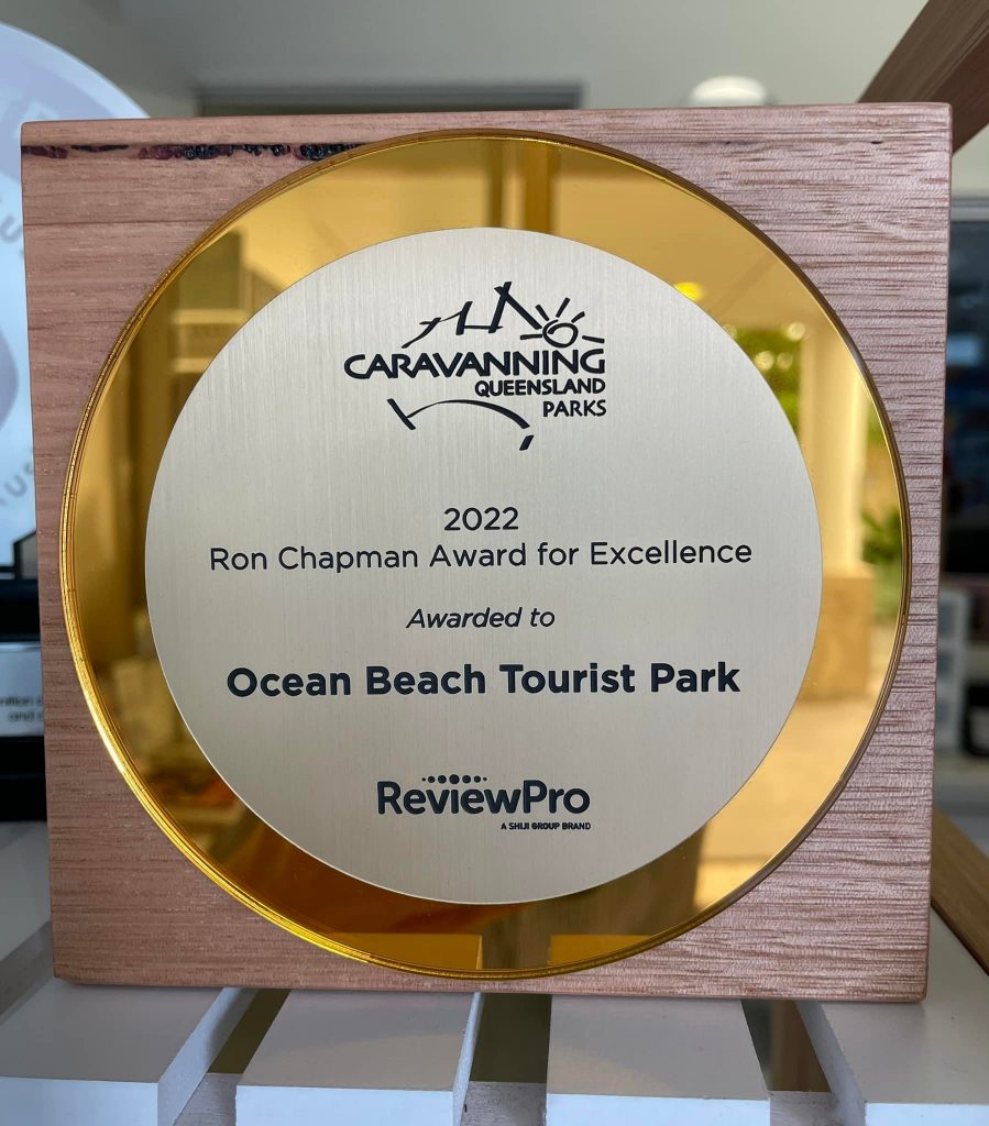 Ocean Beach Tourist Park secures excellence awards